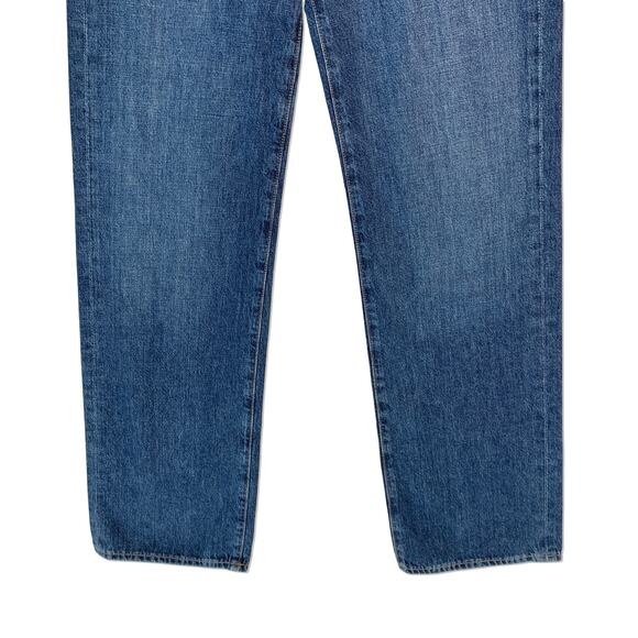 Citizens of Humanity Annina Jeans 24 Blue Denim High Rise Wide Leg Straight - Picture 6 of 16